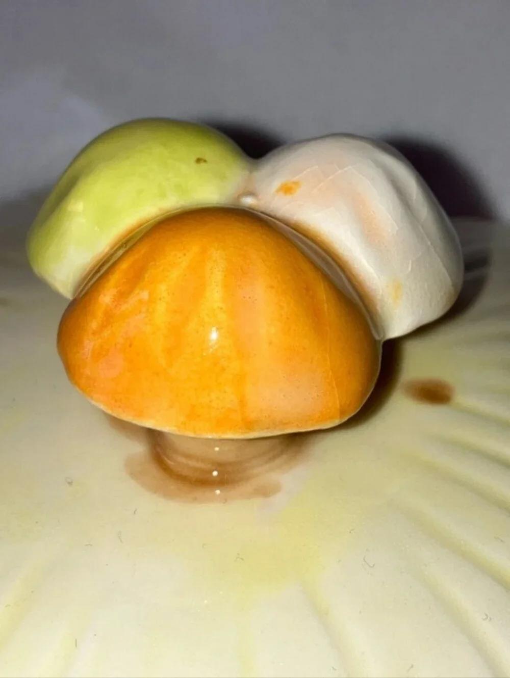 Vintage ARNELS Mushroom Cookie Jar Canister